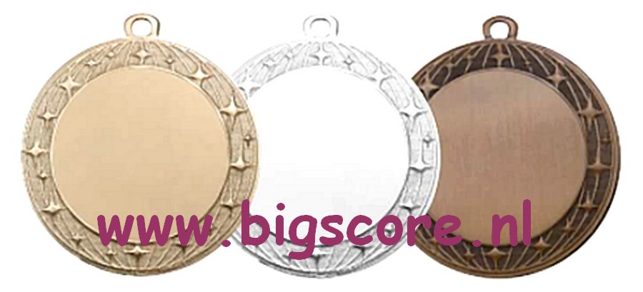 E 6009 Medaille Zilver compleet OP=OP!!